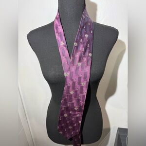 Men’s Gianni Versace 100% Silk Necktie , Made in Italy